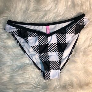 Plaid bikini bottoms